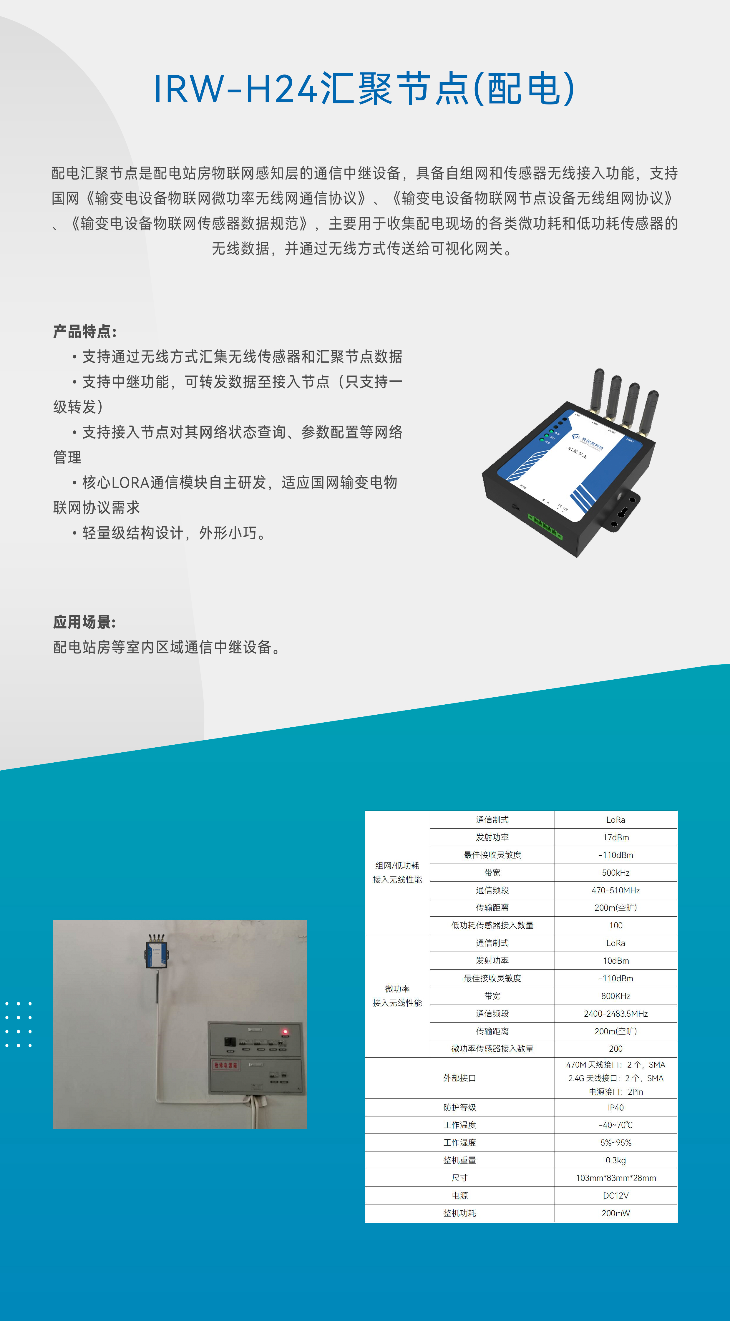 IRW-H24匯聚節(jié)點(diǎn)(配電)(圖1)